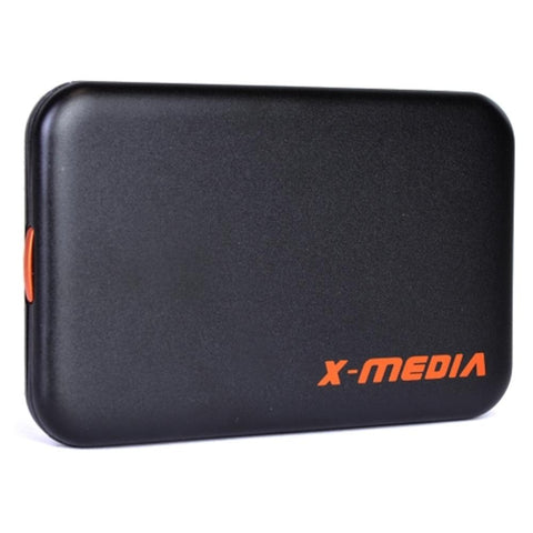 2.5 X-media Xm-en2251u3-bk Superspeed Usb 3.0 External Sata Hddscrewless Aluminum Enclosure - Supports Up To 2tb!