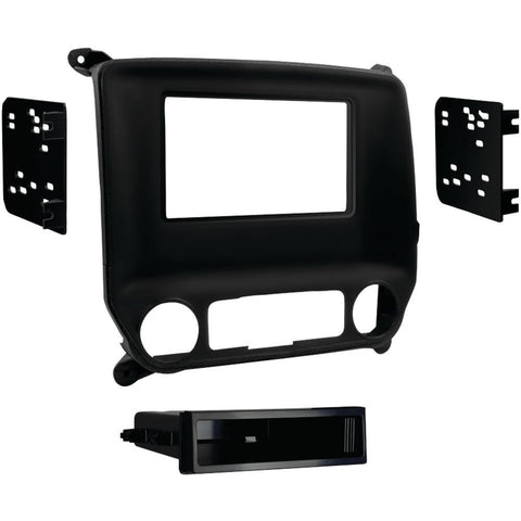 Metra 2014 &amp;amp; Up Chevrolet Silverado 1500 And Gmc Sierra 1500 Iso And Double-din Installation Kit Mec993014g