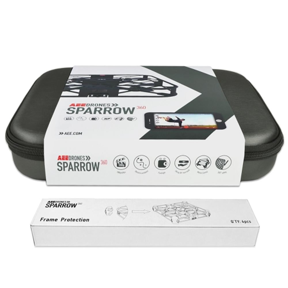 Aee Sparrow 360 Wi-fi Selfie Drone W/12-megapixel Full Hd Camera -take 360-degree Panoramic Selfie Photos