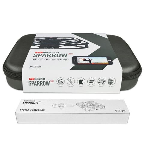 Aee Sparrow 360 Wi-fi Selfie Drone W/12-megapixel Full Hd Camera -take 360-degree Panoramic Selfie Photos