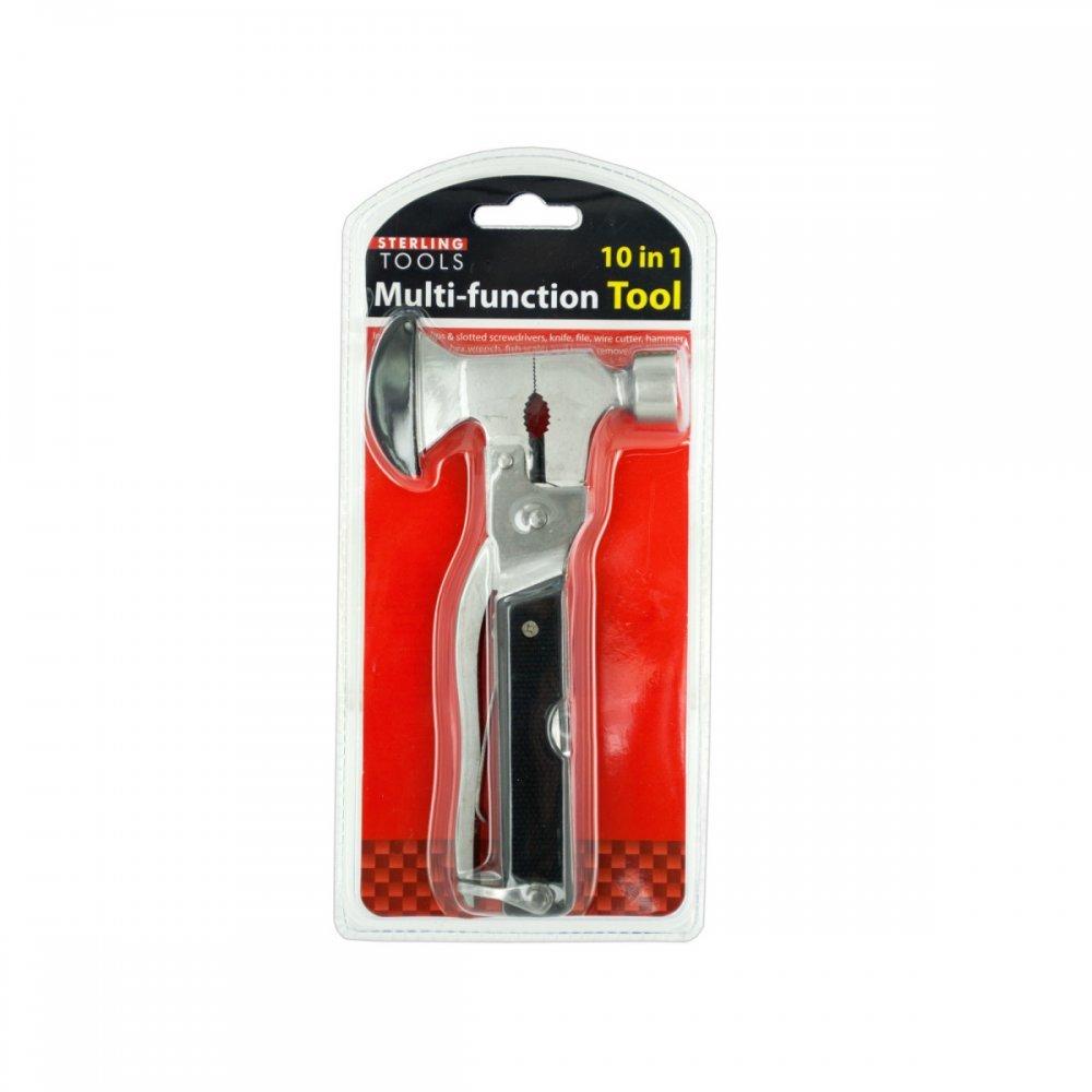 10 In 1 Multi-function Hammer &amp;amp; Axe Tool Of967
