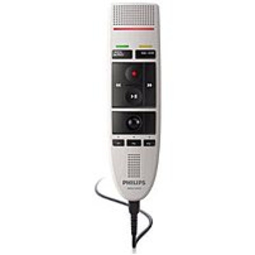 Philips Lfh3200 Speechmike Usb Dictation Microphone - Warm Grey, Black