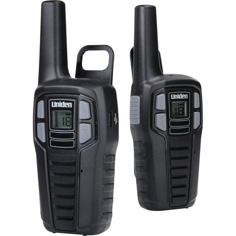 Uniden Sx167-2ch 16-mile 2-way Frs/gmrs Radios (2 Pk; With 6 Batteries)