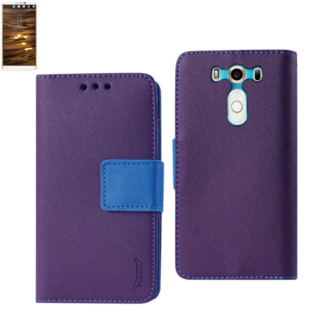 Reiko Lg V10 3-in-1 Wallet Case In Purple
