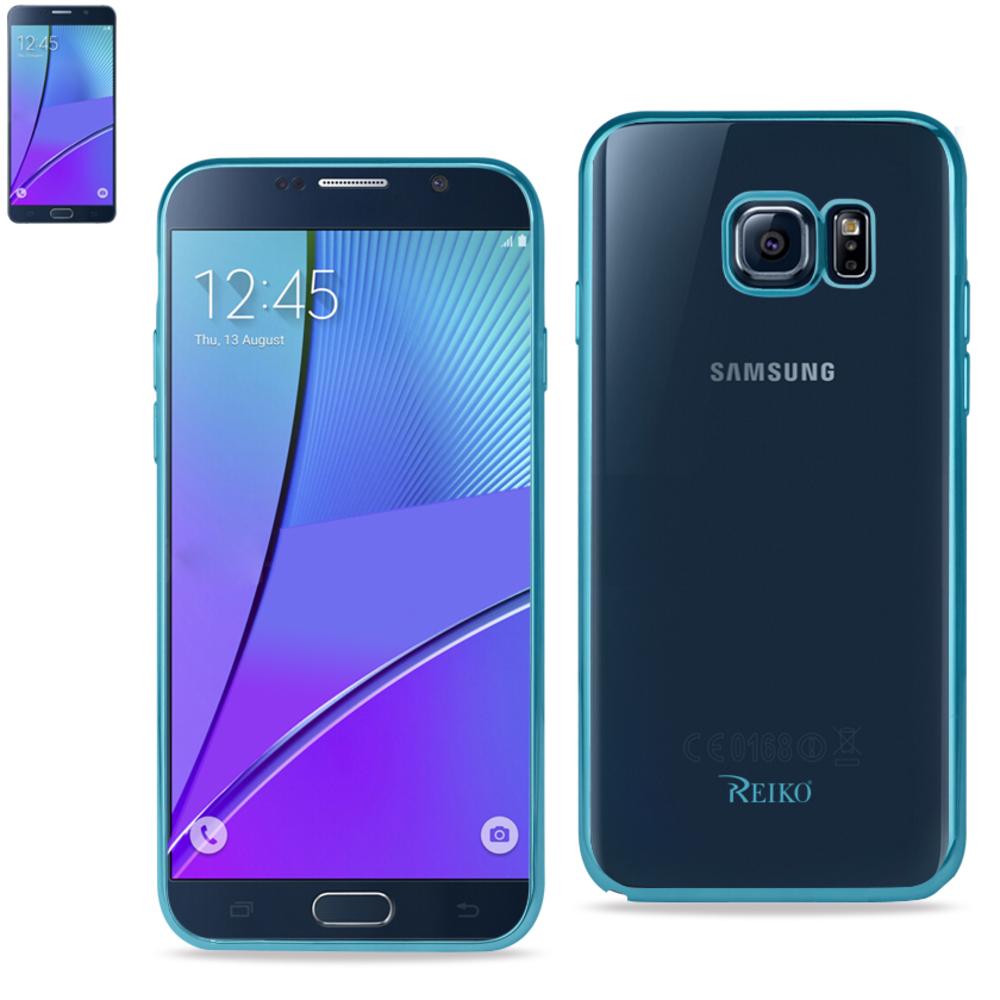 Reiko Samsung Galaxy Note 5 Frame Case In Shiny Blue