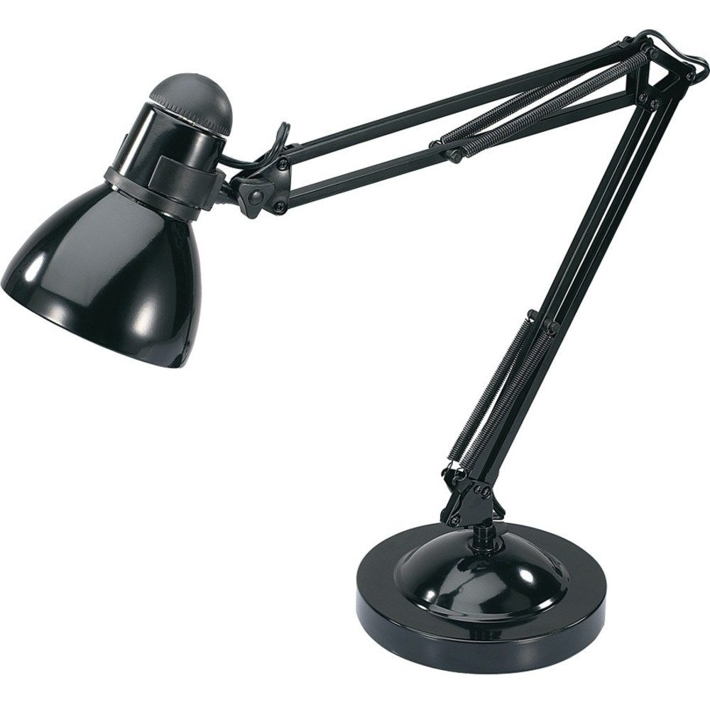 Lorell Llr99954 10-watts Led Architect-style Desk/clamp Lamp - Black