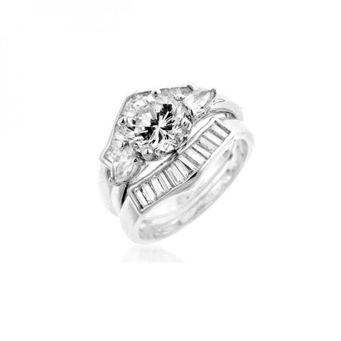 Two-piece Engagement Ring Set (size: 09) R07562r-c01-09