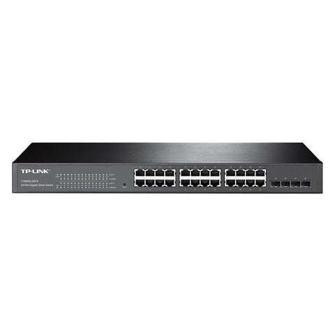 TP-Link JetStream 24-Port Gigabit Smart Switch with 4 SFP Slots