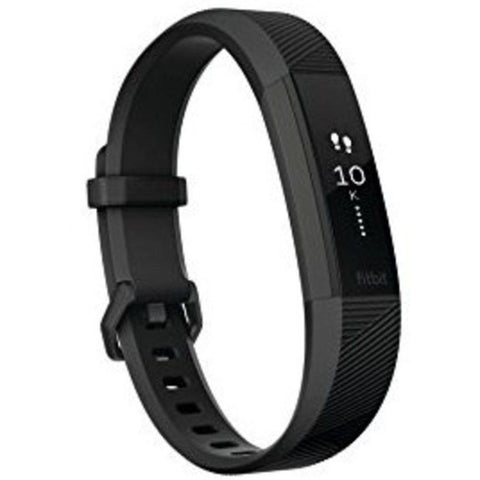 Fitbit Fb408gmbkl Alta Hr Activity Tracker With Heart Rate Monitor - Special Edition - Large - Black Gunmetal