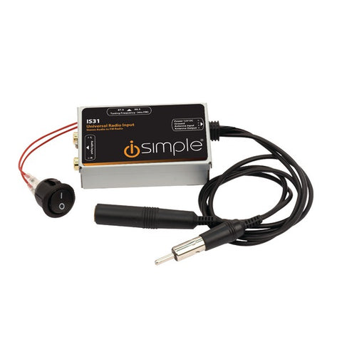 Universal Auxiliary Audio Input for all FM Radios