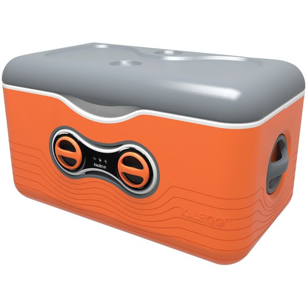 47.5-Quart Cooler with Removable Bluetooth(R) Speaker (Orange)