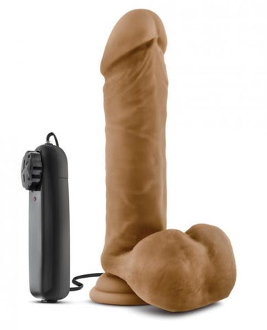 Loverboy Soccer Champ Vibrating 8 Realistic Dildo Mocha"