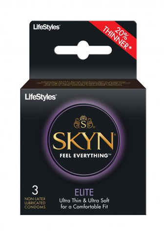 Lifestyles Skyn Elite - Pack Of 3