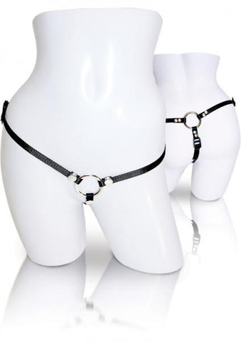 Bare As You Dare Harness Black