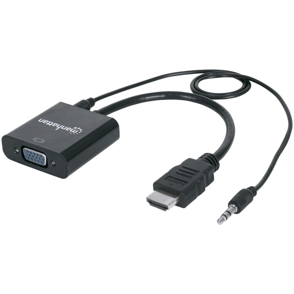 Manhattan Hdmi Am-vga+ Audio Converter Cable Ici151559