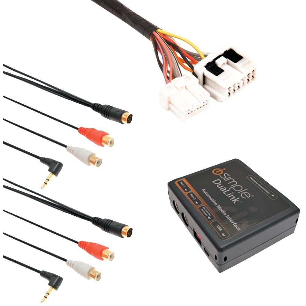 Isimple Dual Auxiliary Audio-input Interface (for Select Nissan And Infiniti) Aoaisni531