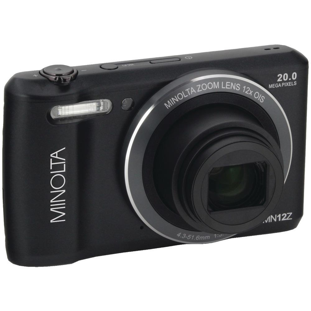 Minolta Mn12z-bk 20.0-megapixel Hd Wi-fi Digital Camera (black)