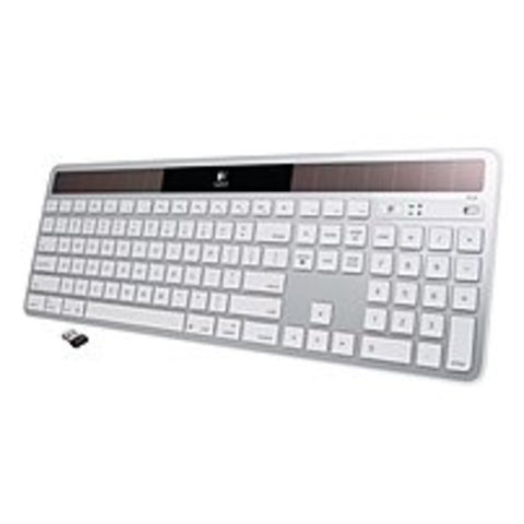 Logitech 920-003472 K750 Wireless Solar Keyboard For Mac - 2.4 Ghz - Silver