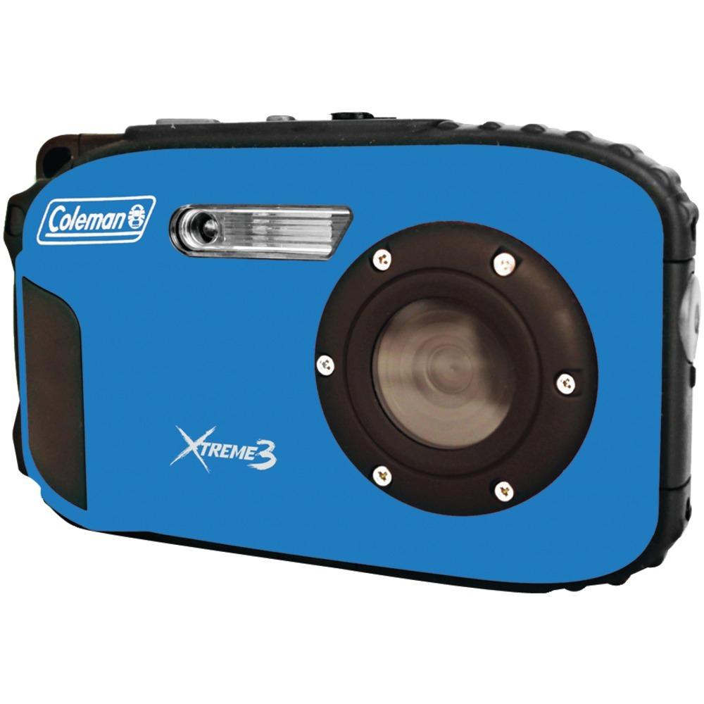 Coleman 20.0-megapixel Xtreme3 Hd Video Waterproof Digital Camera (blue) Elbc9wpbl