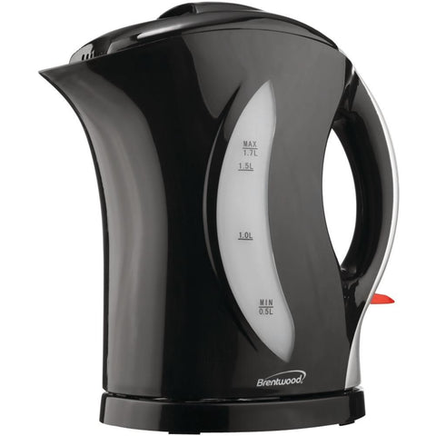 Brentwood 1.7-liter Cordless Plastic Tea Kettle Btwkt1618