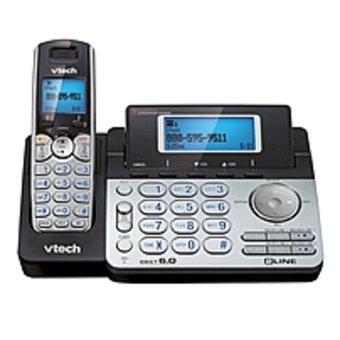 Vtech Ds6151 Dect 6.0 Cordless Phone - 2-line - Lcd Display - Black