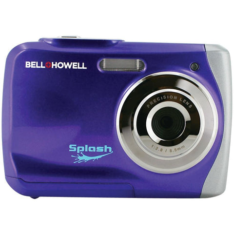 Bell+howell Wp7-p 12.0-megapixel Wp7 Splash Waterproof Digital Camera (purple)
