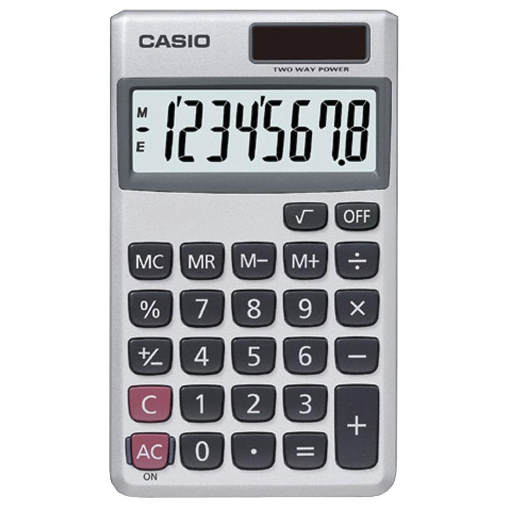Casio Wallet Solar Calculator With 8-digit Display Ciosl300ve