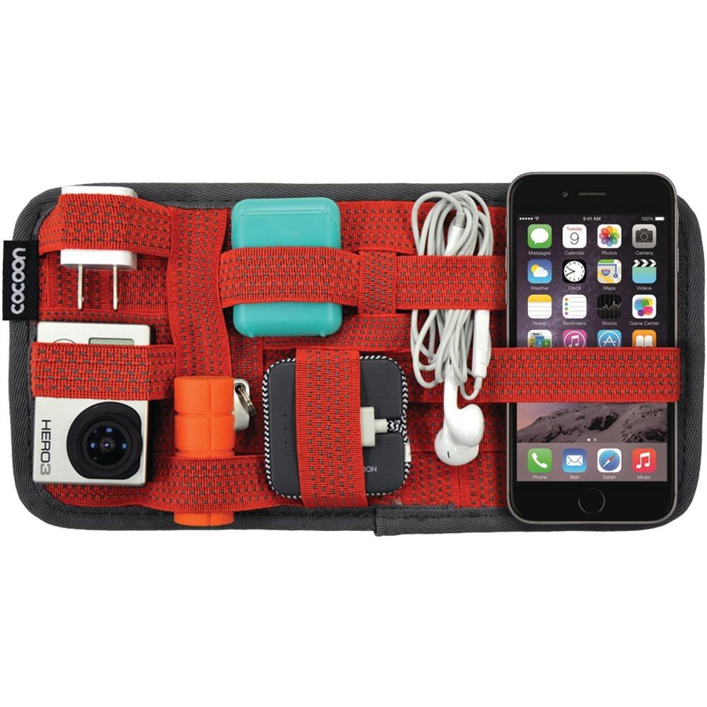 Cocoon 5.13&amp;quot; X 10.25&amp;quot; Grid-it! Organizer (red) Ccncpg5rd