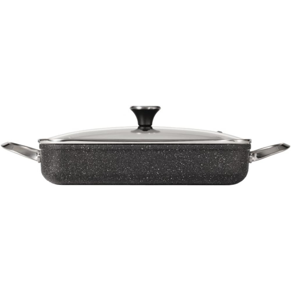 The Rock By Starfrit 060741-003-0000 The Rock By Starfrit One Pot 9 X 13, 5.3-quart Rectangular Dish With Lid