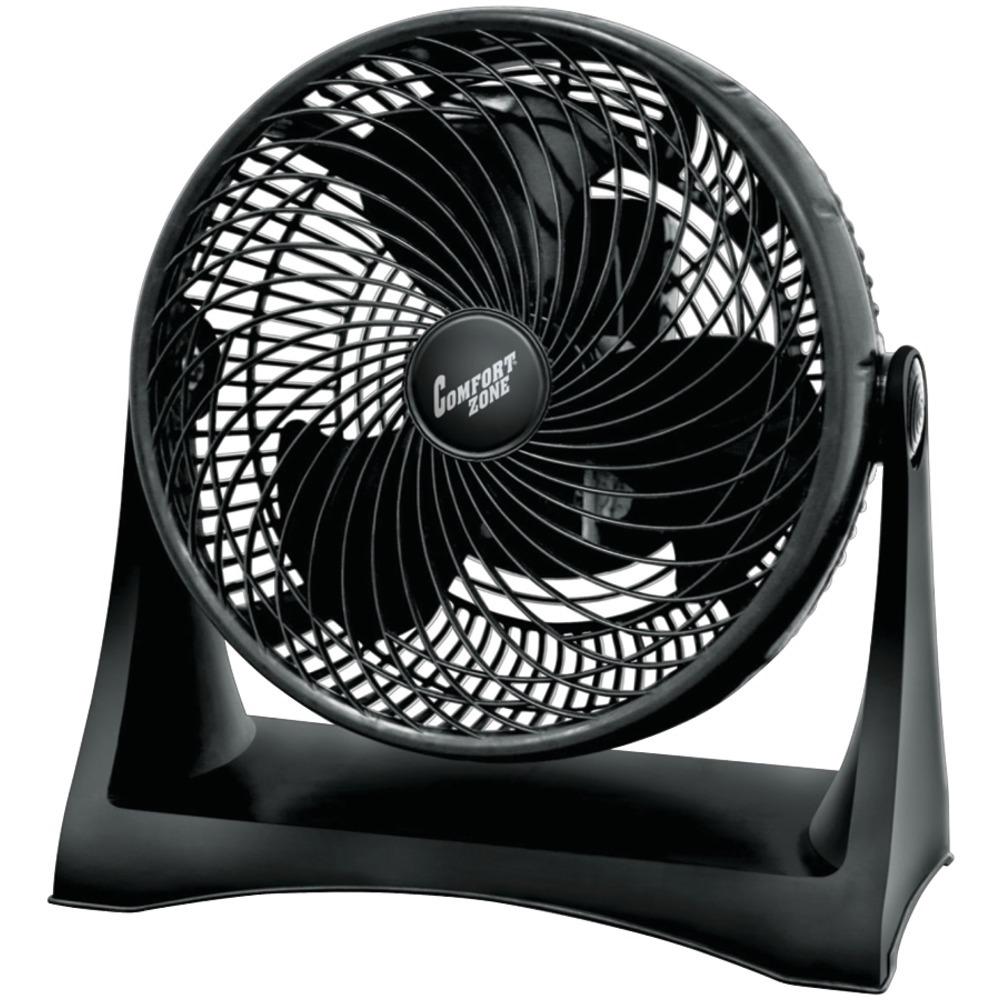 Comfort Zone 8&amp;quot; Turbo Fan (black) Hbcczhv8t