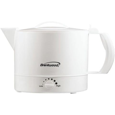 Brentwood 32-ounce Plastic Hot Pot Btwkt32w
