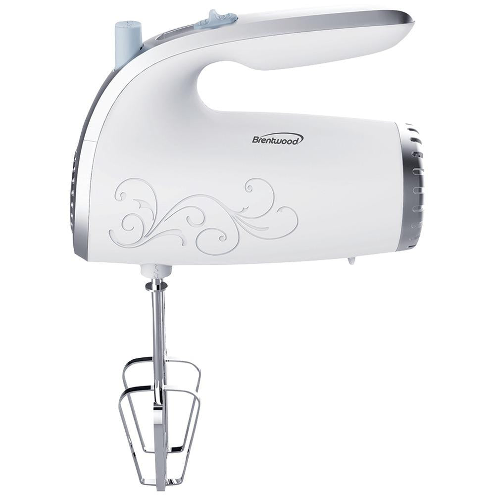 Brentwood 5-speed Hand Mixer (white) Btwhm48w