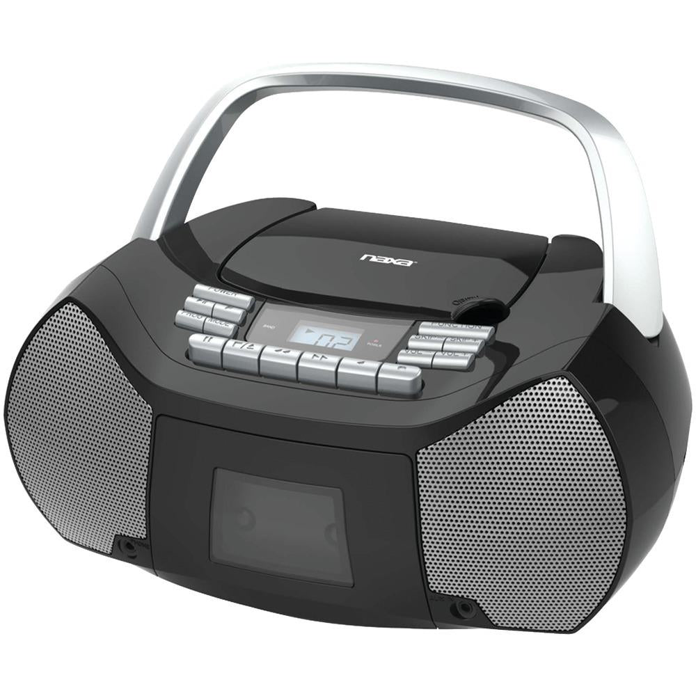 Naxa Portable Cd And Cassette Boom Box Naxnpb268
