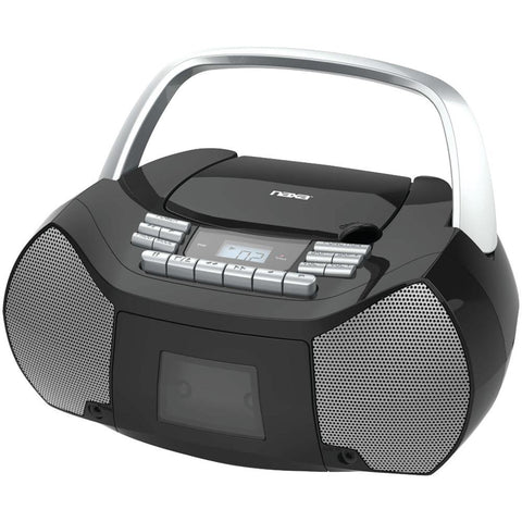Naxa Portable Cd And Cassette Boom Box Naxnpb268