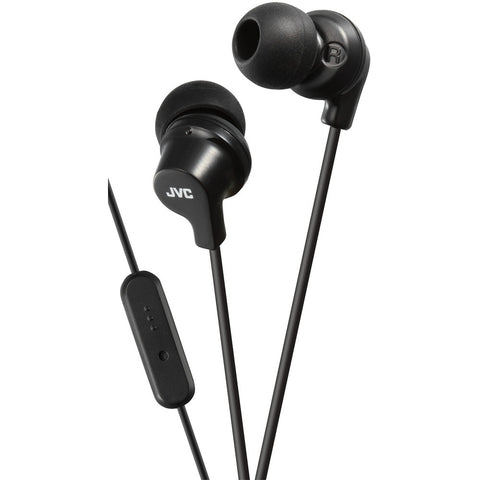 Jvc In-ear Headphones With Microphone (black) Jvchafr15b