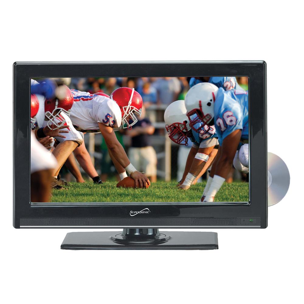 Supersonic 22 Led Hdtv With Dvd, Usb/sd, Hdmi Inputs