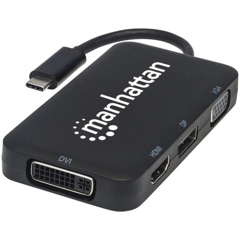 Manhattan USB-C 4-in-1 Audio/Video Converter