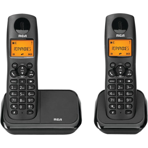 Rca Element Series Dect 6.0 Cordless Phone With Caller Id (2-handset System) Rcp21612bkga