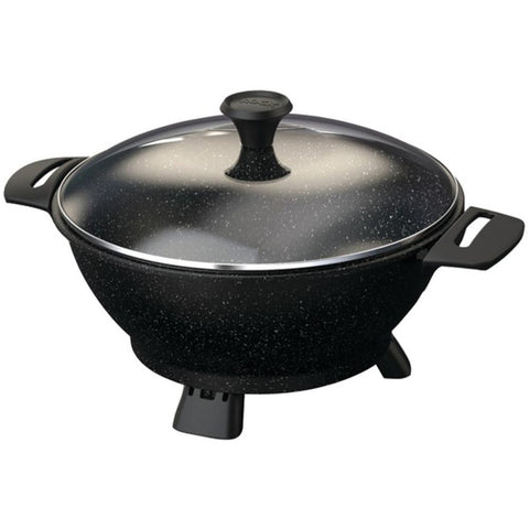 The Rock By Starfrit 024404-002-0000 The Rock By Starfrit Electric Multi-use Pot With Bakelite Handles
