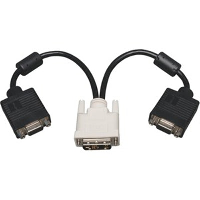 1' DVI to 2 x VGA Splitter