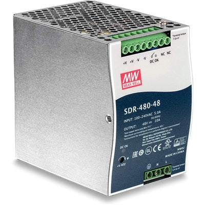 480W, 48V DC, 10A AC to DC DIN