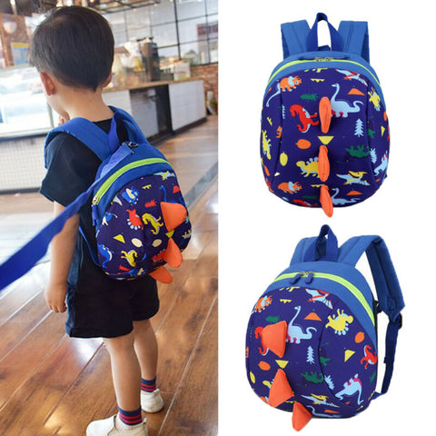 Cute Dinosaur Baby Safety Harness Backpack Toddler Anti-lost Bag Children extremely durable sturdy and comfortable Schoolbag