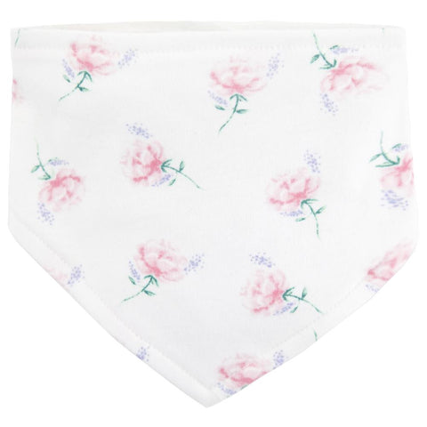 Honeyzone 3pc/lot 100% Cotton Baby Girls Bibs Pink Flamingo Print Baby Towel Bandanas Scarf Children Cravat Infant Towel