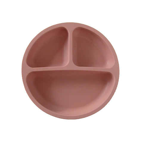 BPA Free Baby Silicone Suction Plate Kid Tableware Food Grade Silicone Non-Slip Baby Dish Infant Toddler Dinnerware
