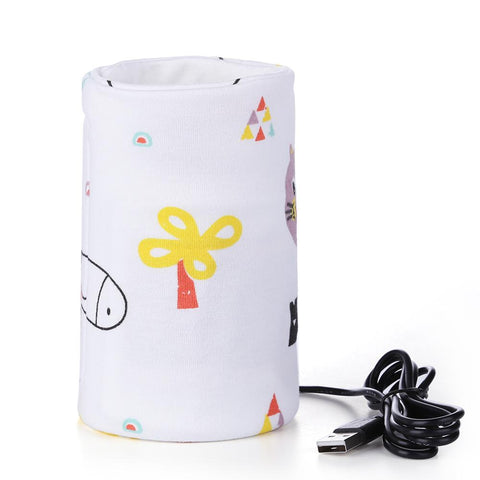 Baby Bottle Thermostat Non Toxic Feeding Bottle Warmer Car Low Voltage and Low Current Heating Heating Safety Accessories USB