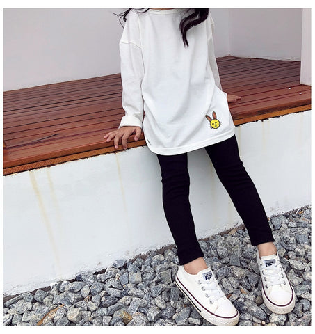 VIDMID baby girls cotton high quality Baby children leggings Pants Boys girls strip knitted leggings kids casual leggings 400603
