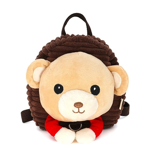 Baby Safety Harness Walker Strap Anti lost Children Backpack Cute Cartoon Animal Traction Rope Plush Infant With 100cm Rope