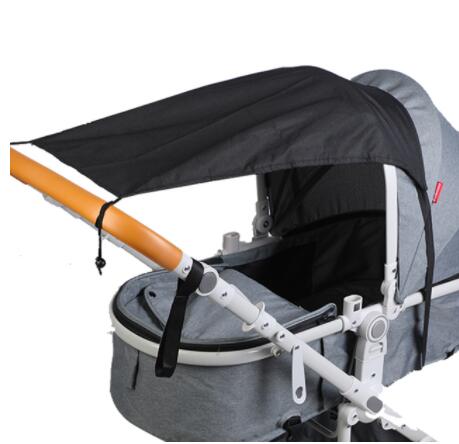 Baby Stroller Accessories Soft Breathable Yarn Sunshade Cover Baby Sun Protector Basket Stroller Cover Mosquito Net For Stroller