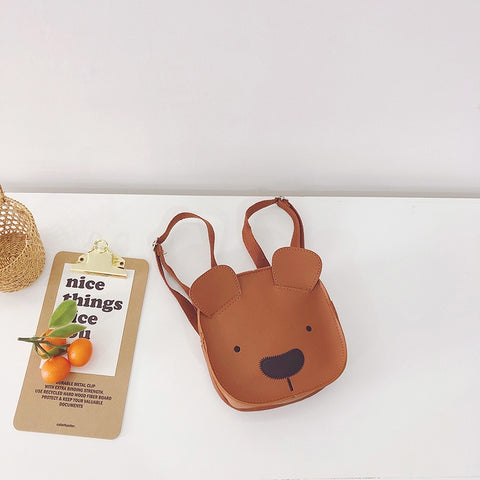 Cute Toddler Baby Messenger Bag Children Kids Girls Princess Shoulder Bag Handbag PU Bag Children Backpack Shoulder Bag