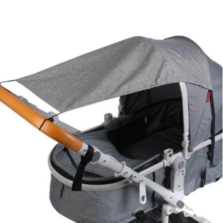 Baby Stroller Accessories Soft Breathable Yarn Sunshade Cover Baby Sun Protector Basket Stroller Cover Mosquito Net For Stroller